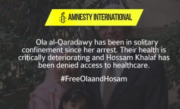 Amnesty International Issues Renewed Urgent Action for Ola and Hosam