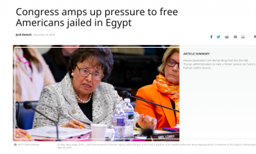 Al Moniter: Congress amps up pressure to free Americans jailed in Egypt